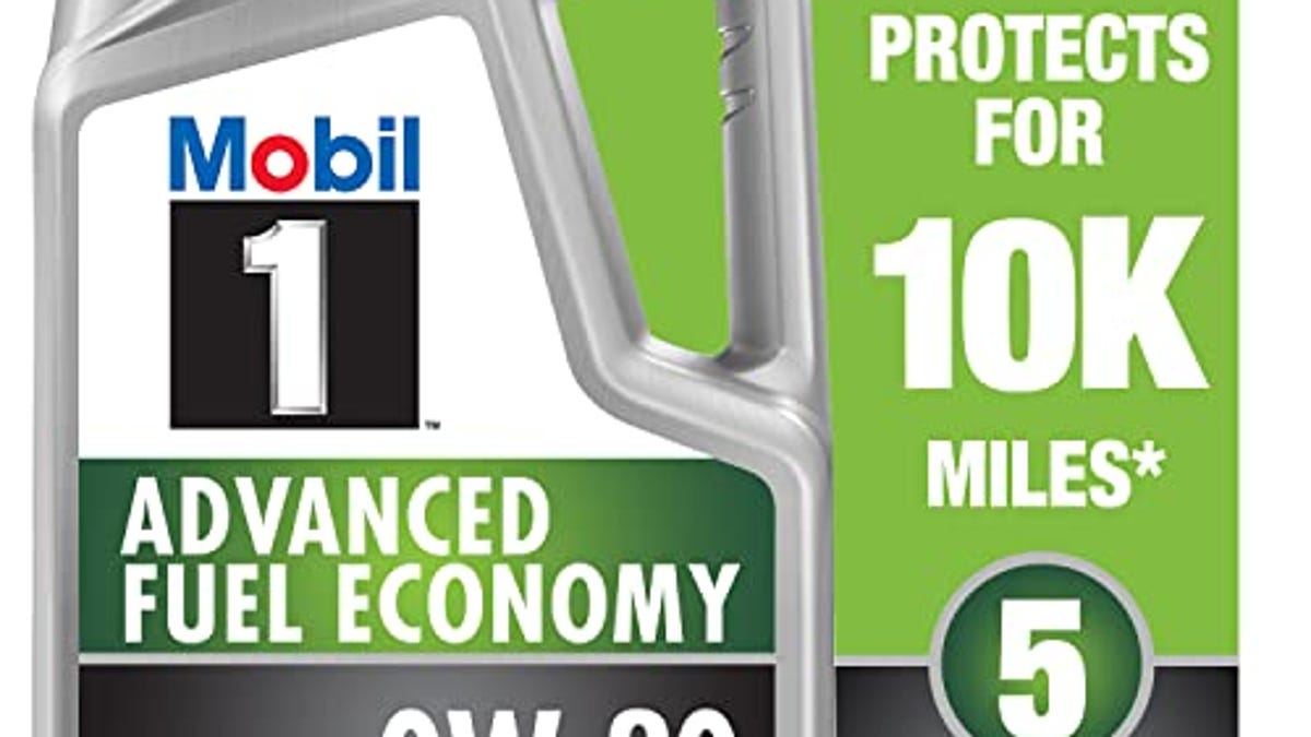 Mobil 1 Advanced Fuel Economy Full Synthetic Motor Oil 0W-20, Now 17% Off