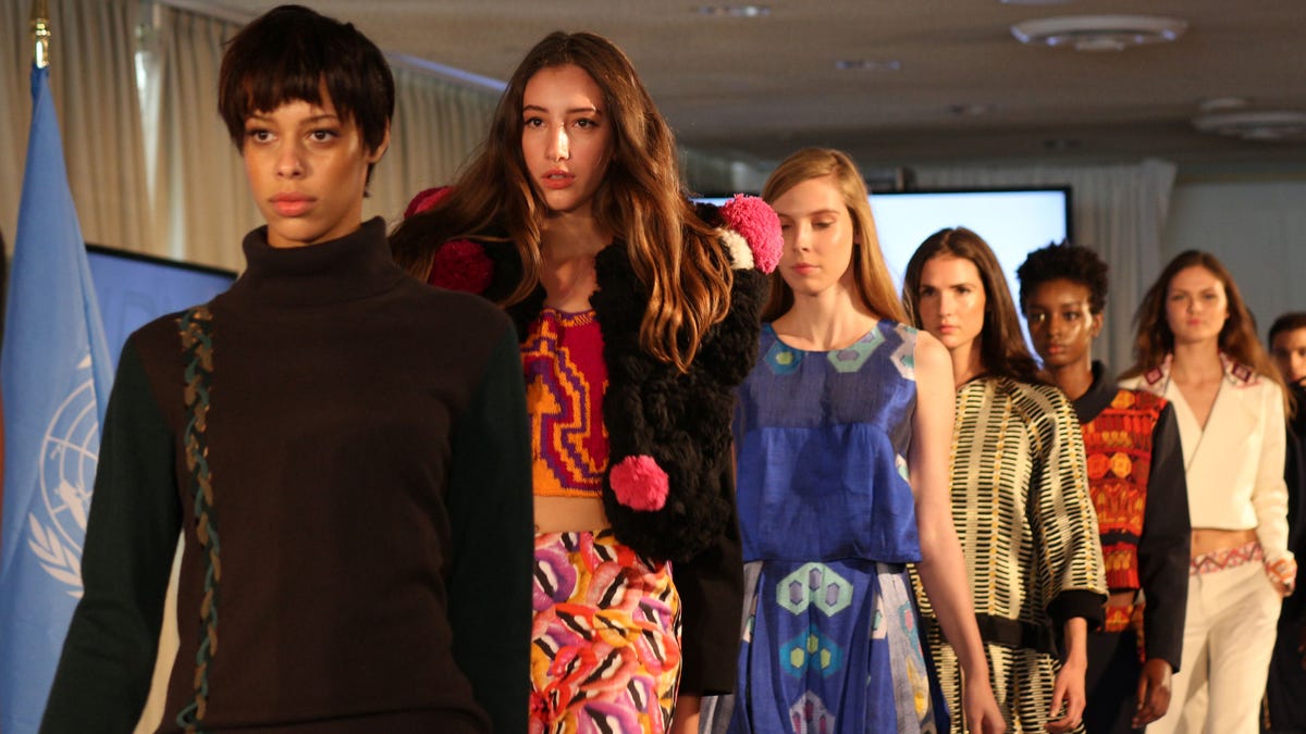 The United Nations had a fashion show, and it was actually good