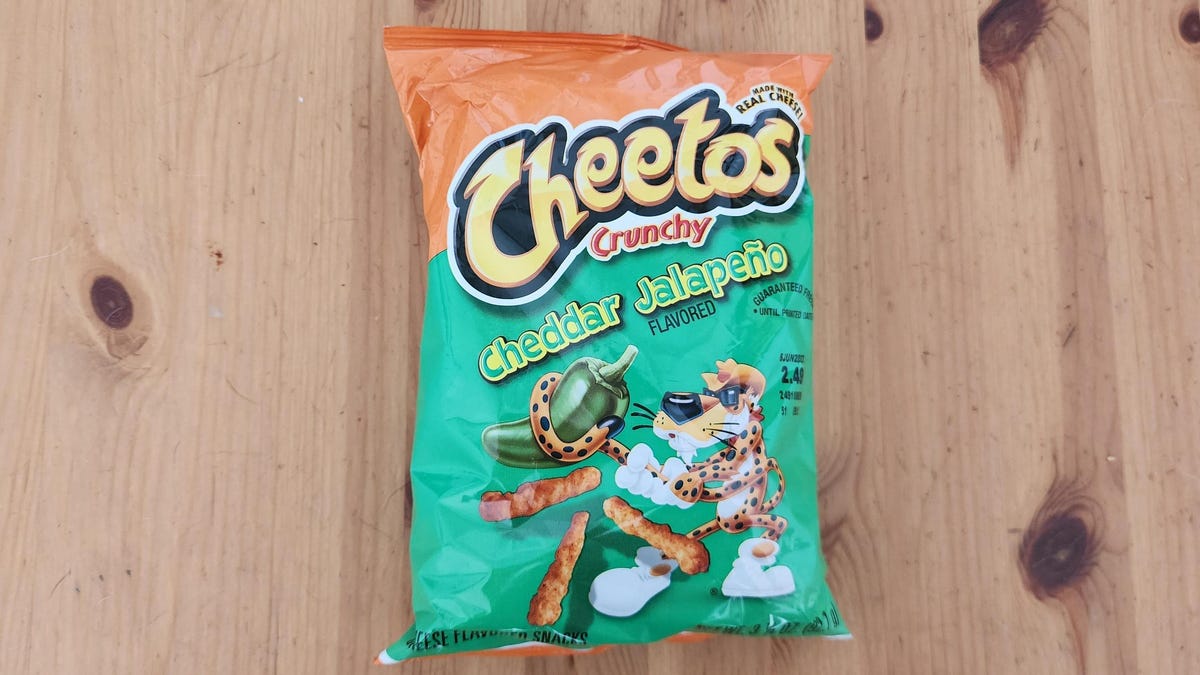 Cheetos® Crunchy Spicy Cheddar Jalapeno Flavored Cheese Snacks