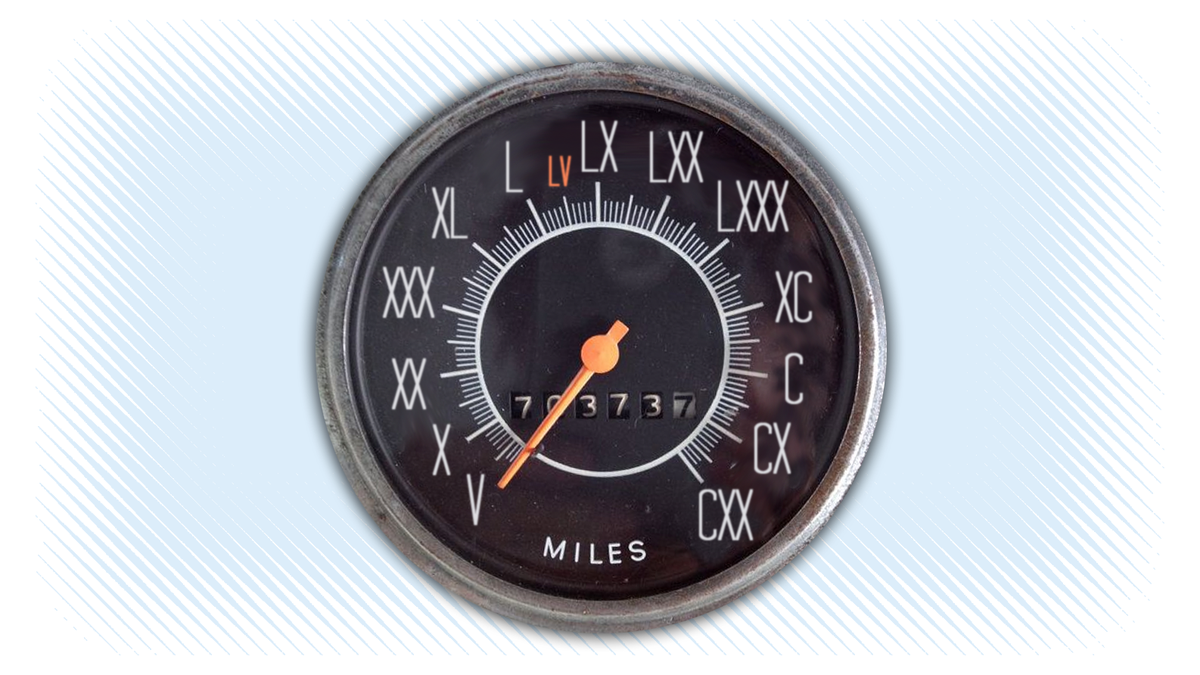 Roman odometer clearance