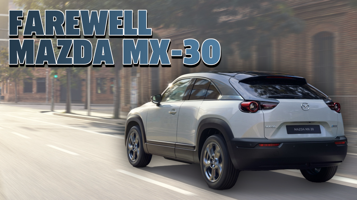 Mazda to discontinue MX-30 in the US