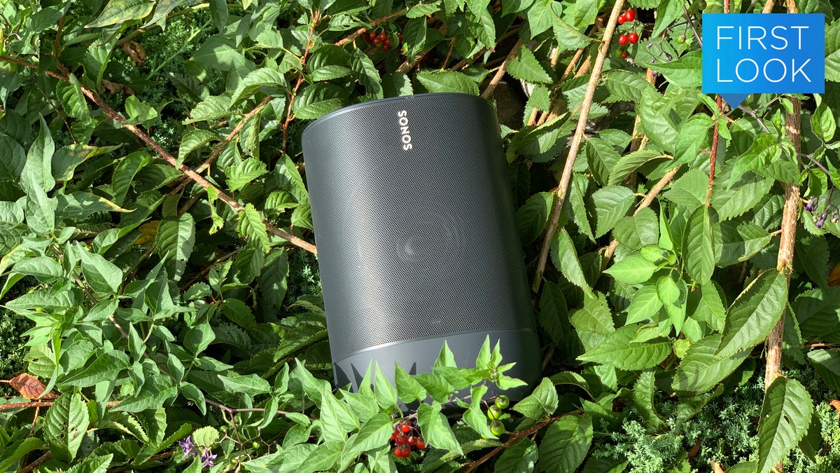 Sonos Move review: Hefty portable speaker brings big Sonos sound to the  outdoors - CNET