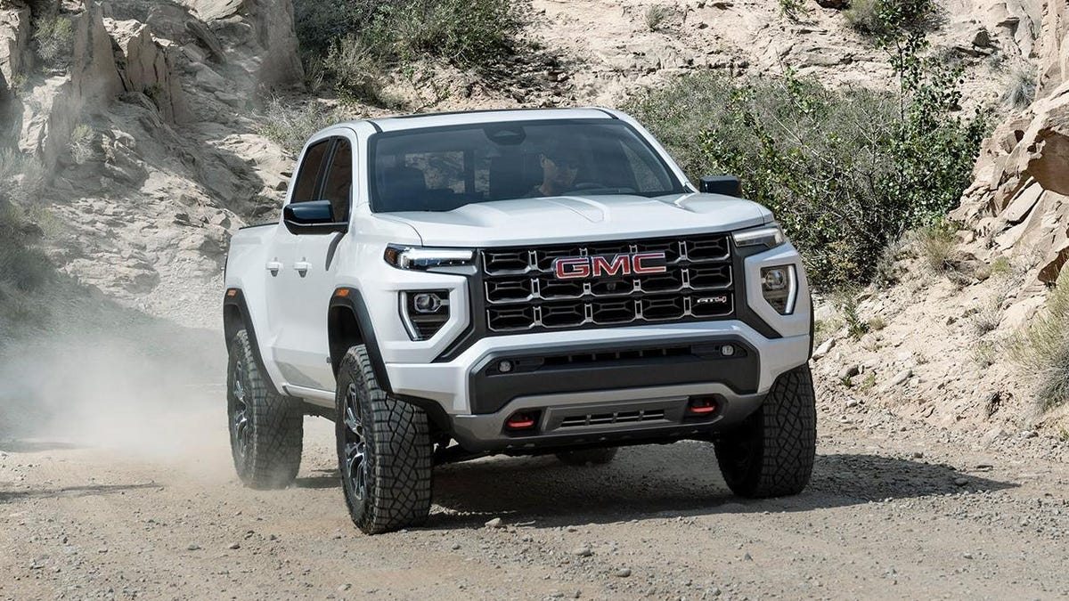 Someone Got A New GMC Canyon AT4 Stuck On Colorado Hiking Trail