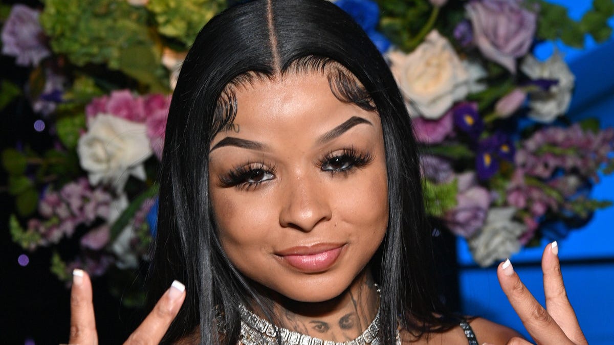 Chrisean Rock Tattoos Blueface's Big Face on Her Face