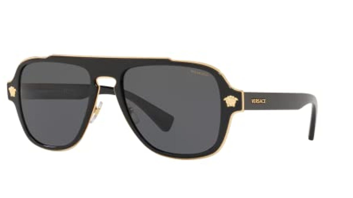 Versace Man Sunglasses Black Frame, Now 65% Off