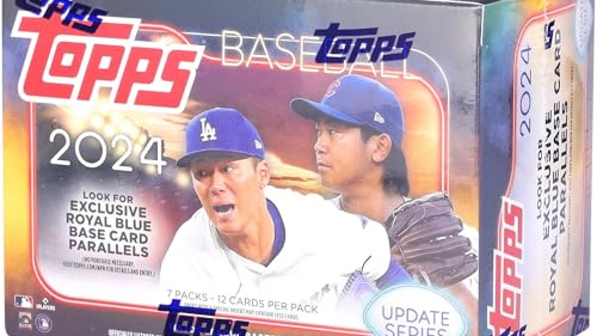 Topps 2024 Updates Baseball Retail Value Box, Now 12 Off