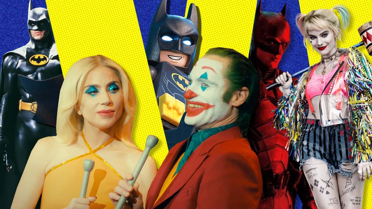 Every Batman Movie, Including Joker: Folie à Deux, Ranked