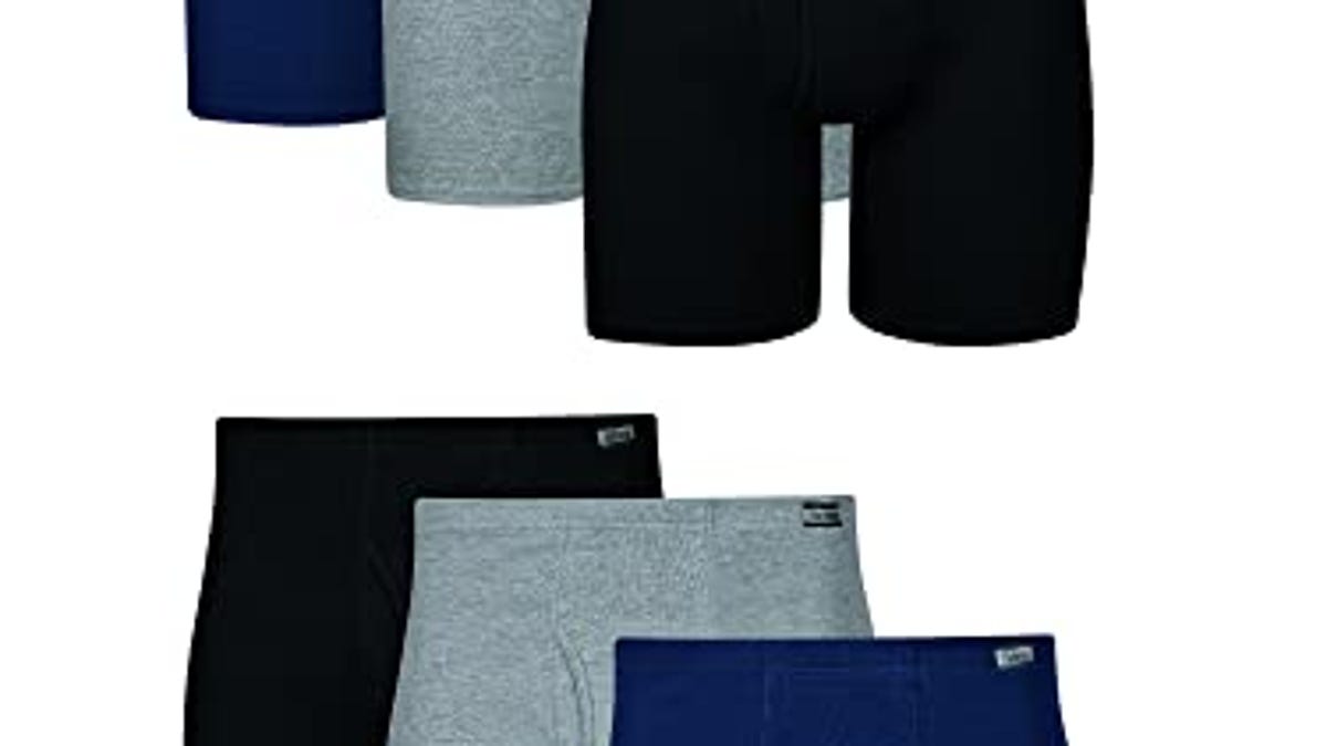 Hanes mens Tagless Comfortsoft Waistband, Now 10% Off