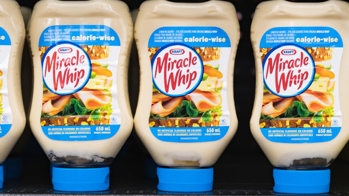Miracle food, real food. Miracle Whip is fake food, a synthetic