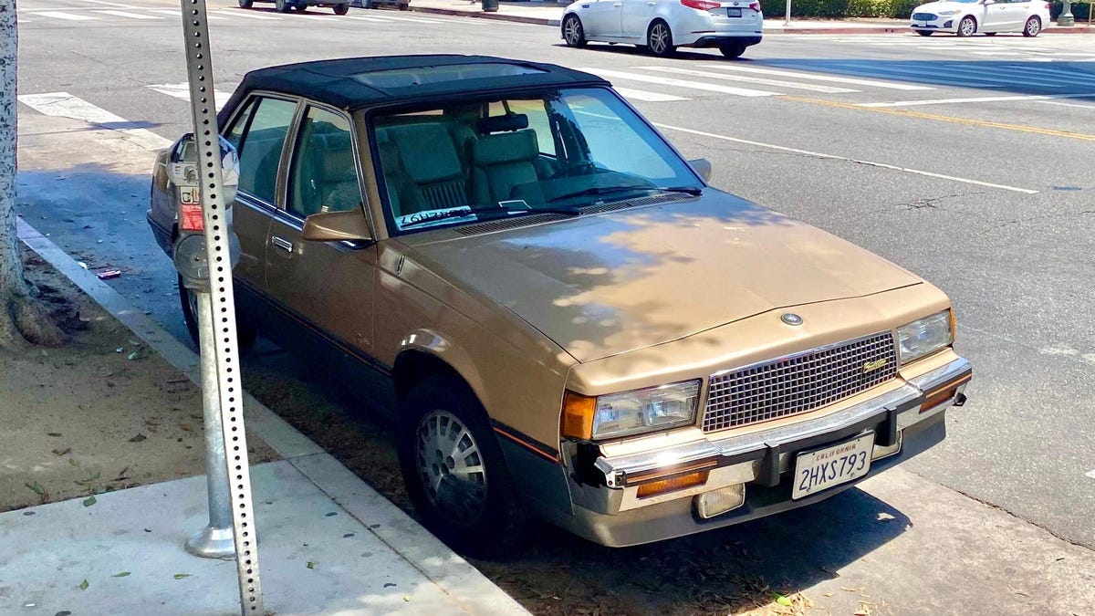 Can This Late-Model Cadillac Cimarron With A Landau Roof Be Considered Cute?