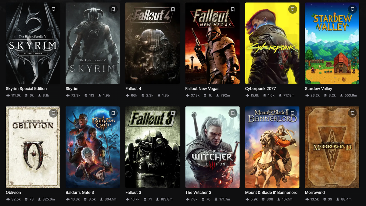 World's Biggest Modding Site Has Been Sold After 24 Years: 'The Strain Of Being Responsible For The Behemoth I Created Has Taken Its Toll'
