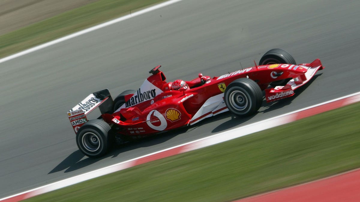 F1: One of Michael Schumacher's Ferraris has sold for almost $15 million at  auction