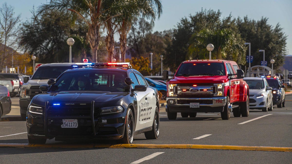 Fake Cop Gets Caught Pretending To Be A Cop In Front Of A Real Cop