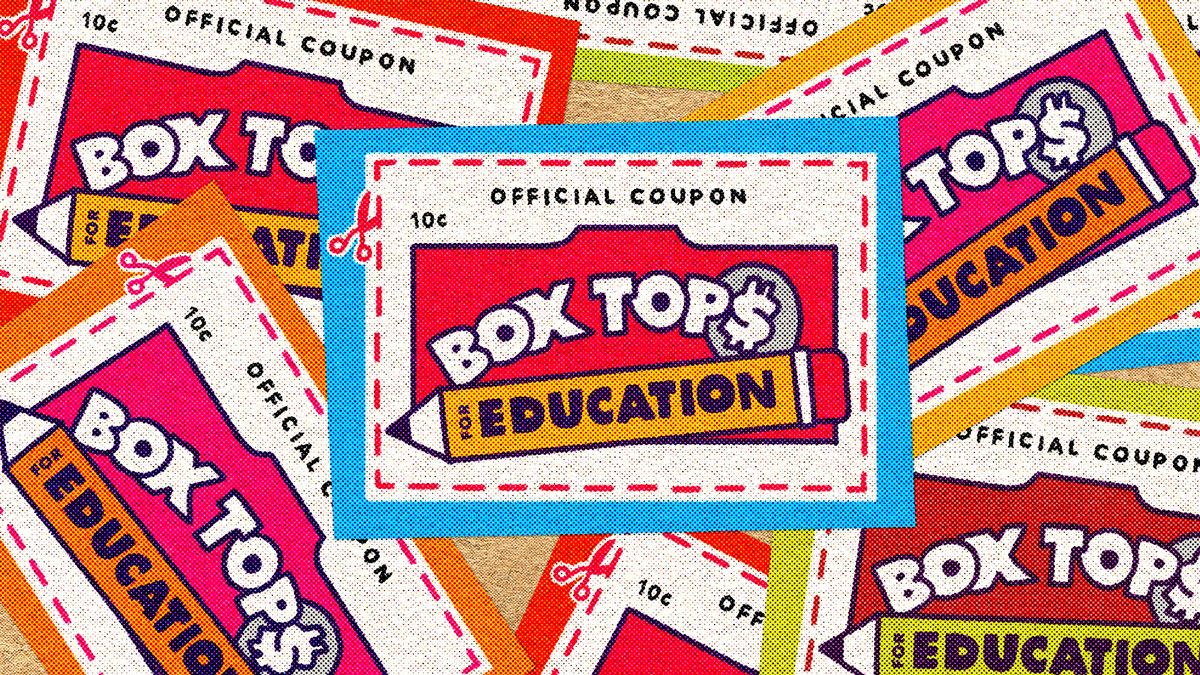 How much money has Box Tops for Education raised in 25 years?