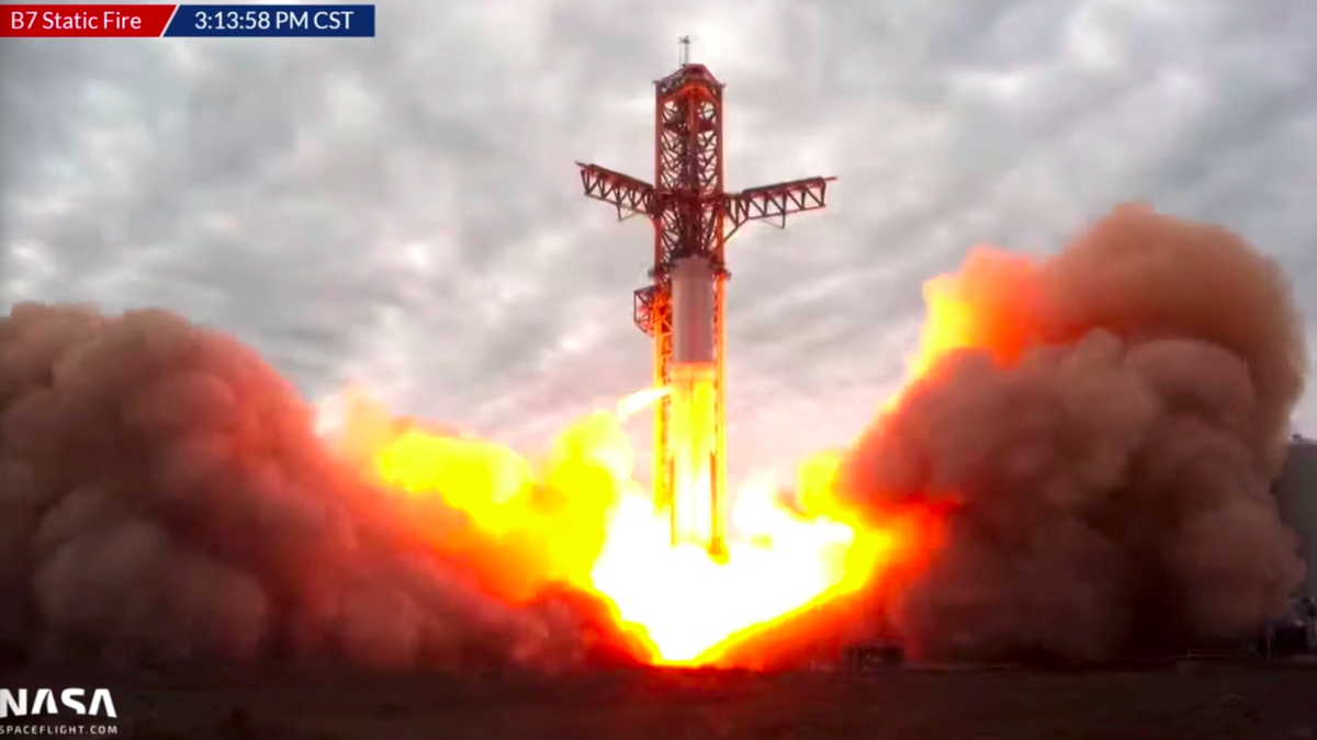 SpaceX Completes 31-Engine Static Fire Test Of Starship Rocket