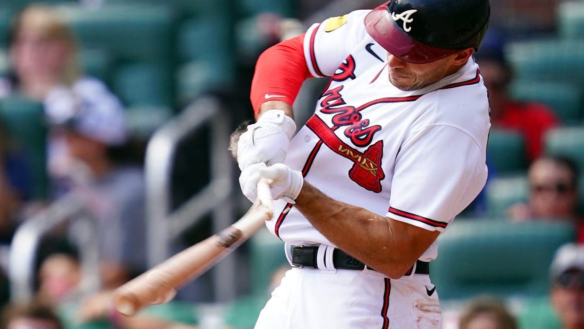 Braves become 1st MLB team to clinch playoff spot as Acuña and Olson lead  rally past Pirates