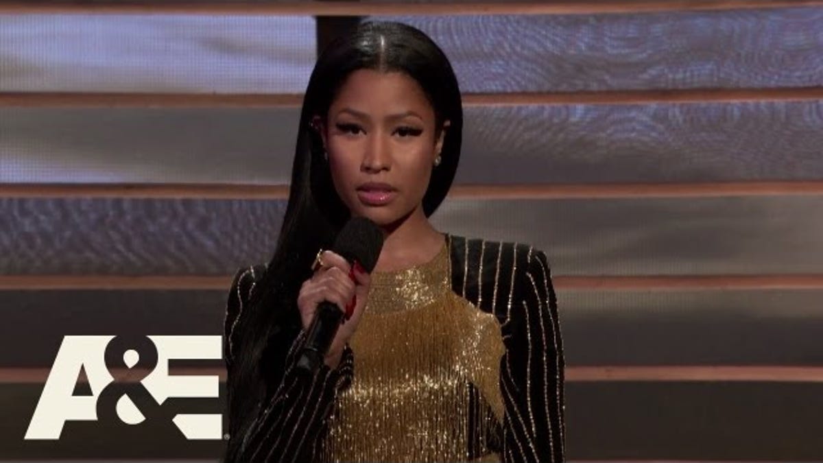 Watch Nicki Minaj Recite a Maya Angelou Poem for A&E's Concert Special ...