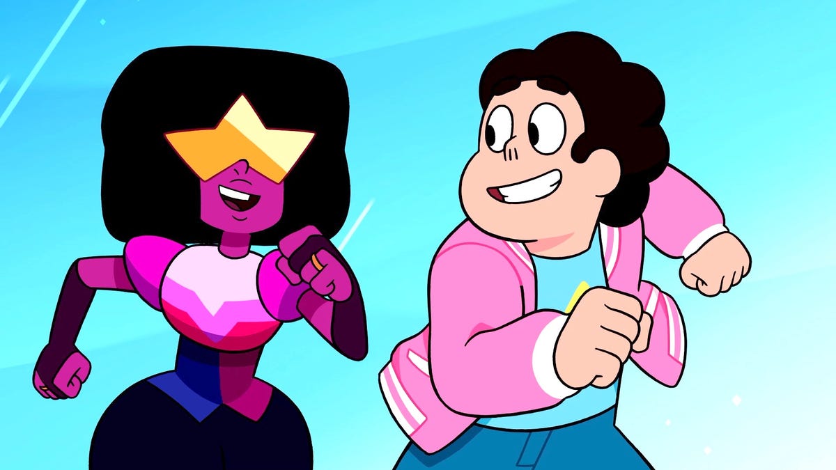 NEW Steven Universe Future, Steven Plays In The Snow