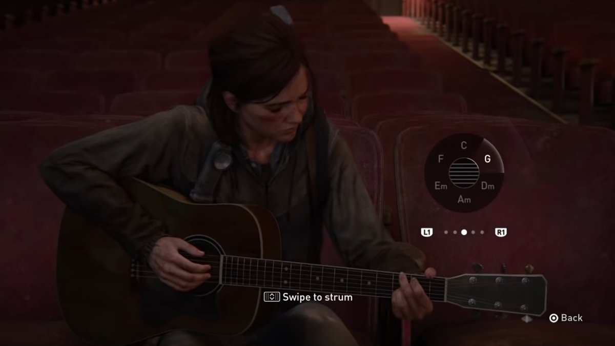 The Last of Us part 2 Ellie's guitar