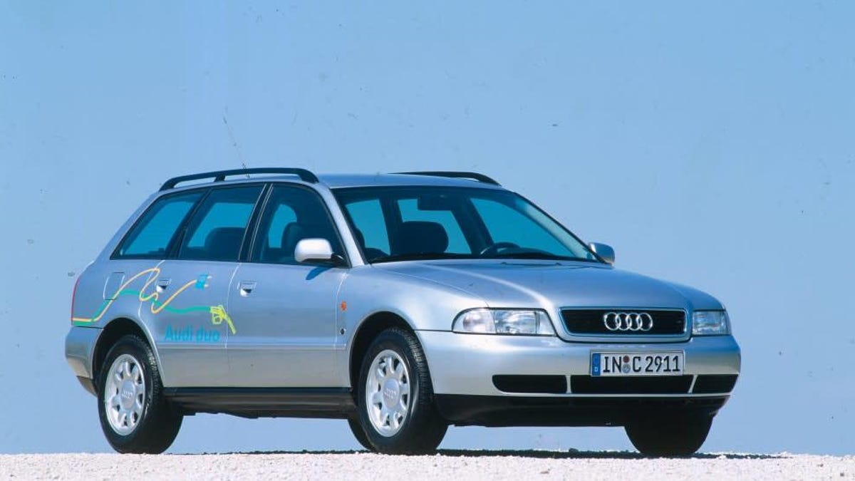 The 1997 Audi A4 Avant duo Was A Hybrid Diesel Wagon We Never Got