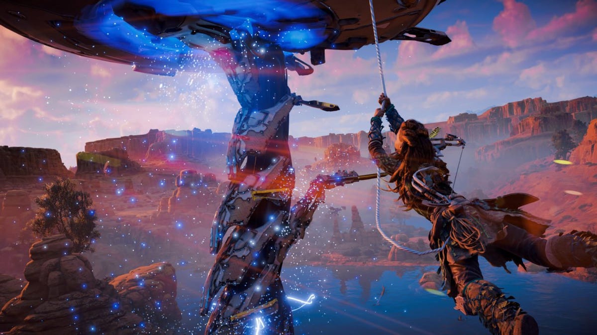 Watch 12 minutes of gameplay from Horizon Zero Dawn: The Frozen