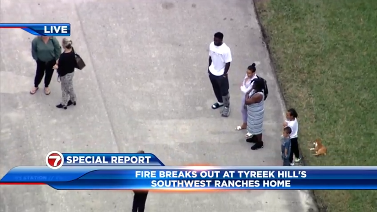 Fire At Tyreek Hill's House Caused By Child Playing With Lighter ...