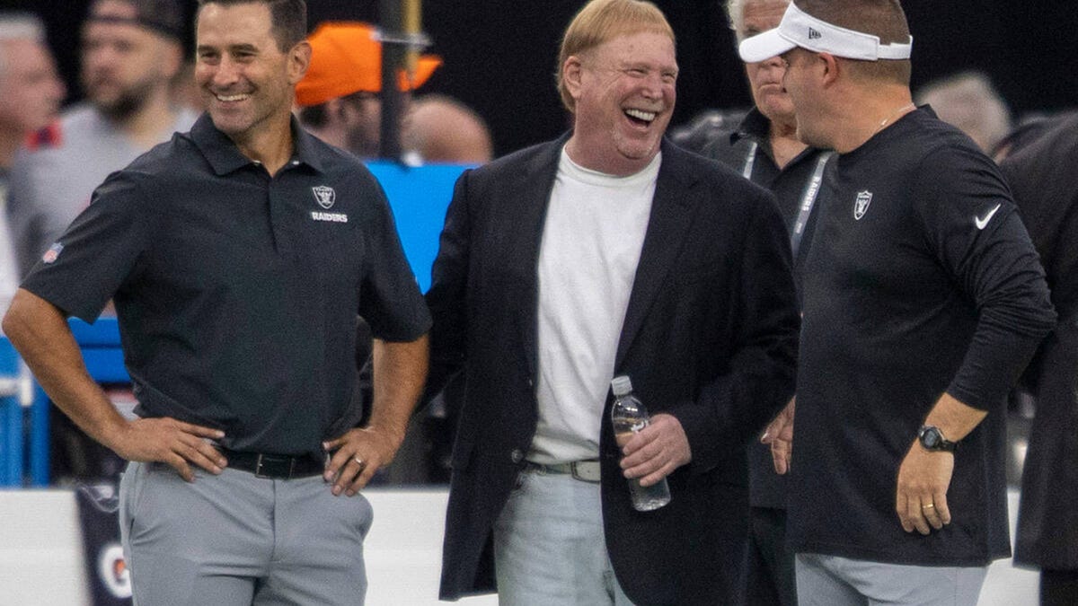 Las Vegas Raiders head coach Josh McDaniels talks to press following Week 8  loss vs. Detroit Lions