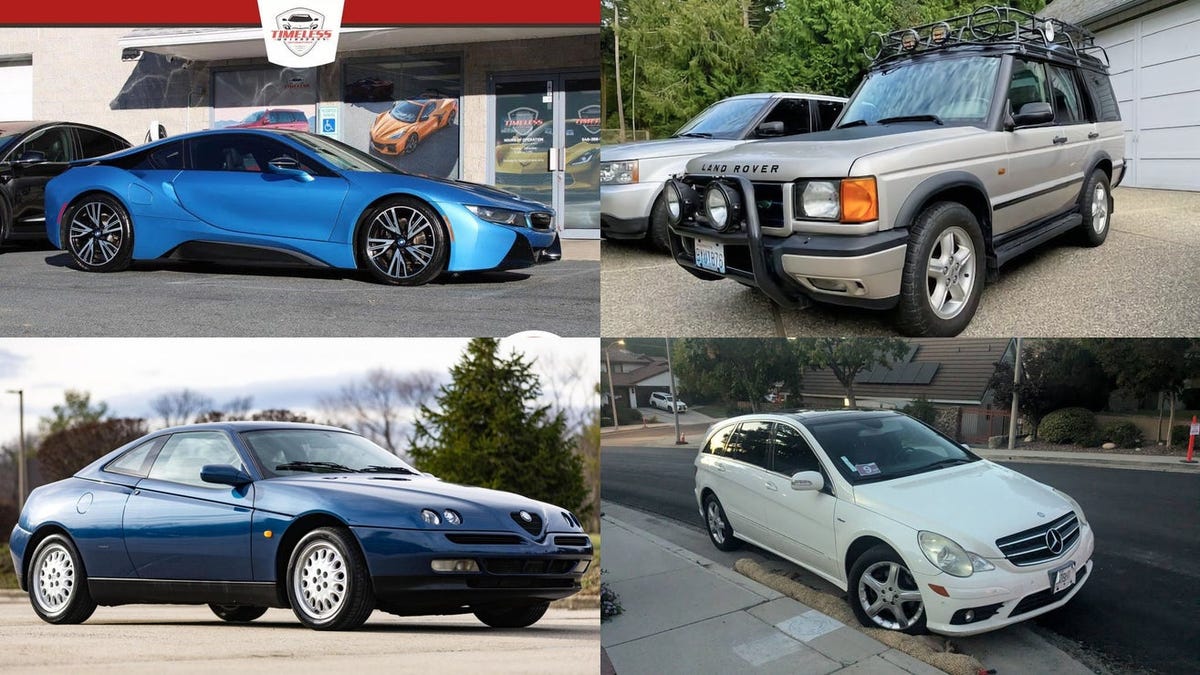 Cheap BMW i8s, A Rare Plymouth Prowler And A Bad Idea With A 1996 Alfa Romeo GTV Coupe In This Week’s Car Buying Roundup