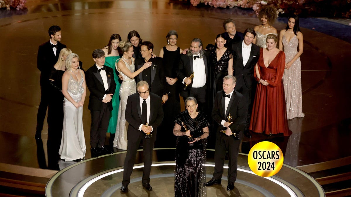 Christopher Nolan's Oppenheimer wins Best Picture 