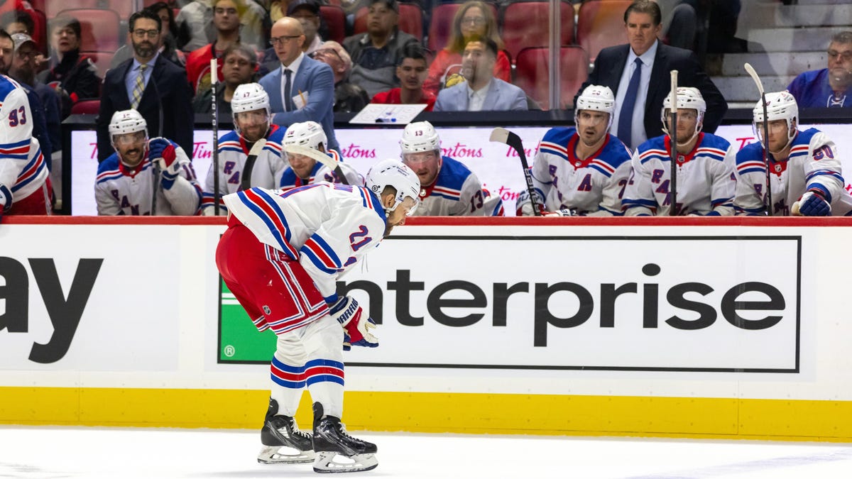 New York Rangers Lose Game, Winger Loses Tooth