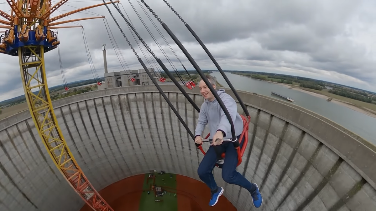 This German Amusement Park Is Inside A Nuclear Power Plant