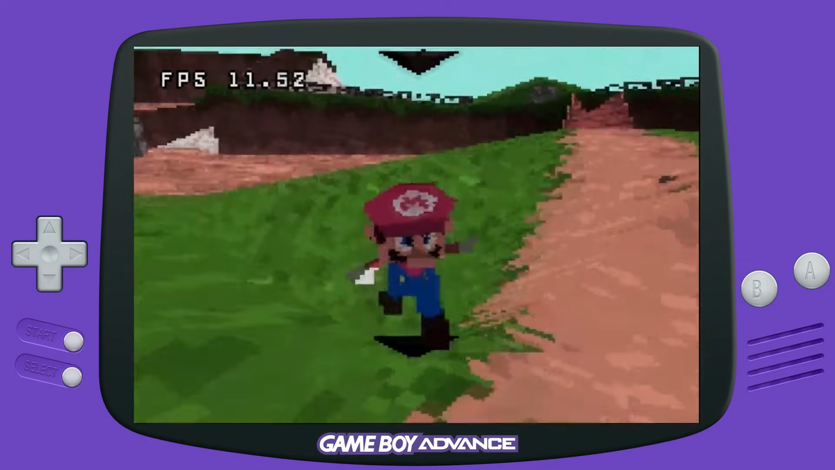 Alguien está trasladando Super Mario 64 a Game Boy Advance