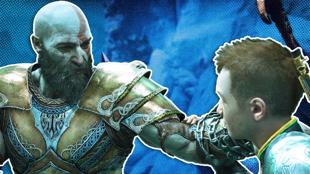 Kratos - God of War, 2018, atreus, fenrir, godofwar, greek, kratos