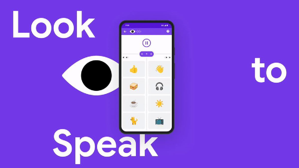 Google lanza una nueva función de accesibilidad que le permite hablar mirando emojis