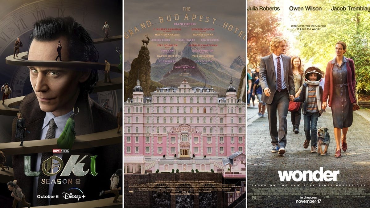 Owen Wilson's top-rated movies and TV shows, according to IMDb