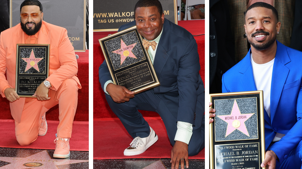 Celebs with a star on the walk of fame