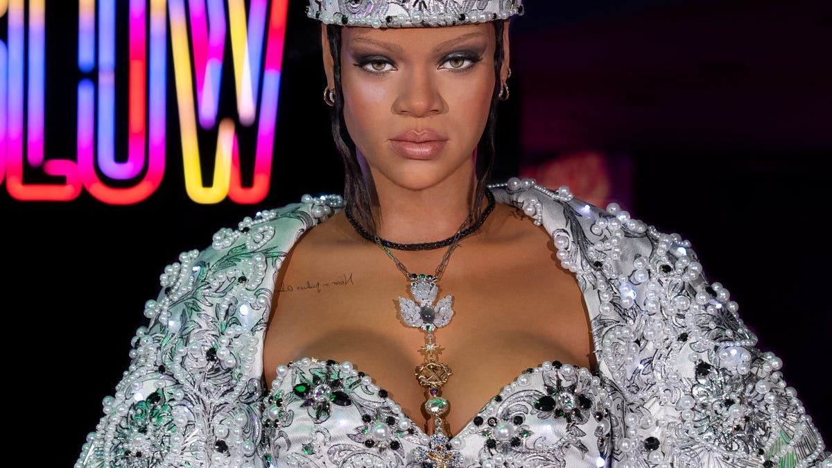 Rihanna gets Met Gala-inspired wax figure before Super Bowl 2023