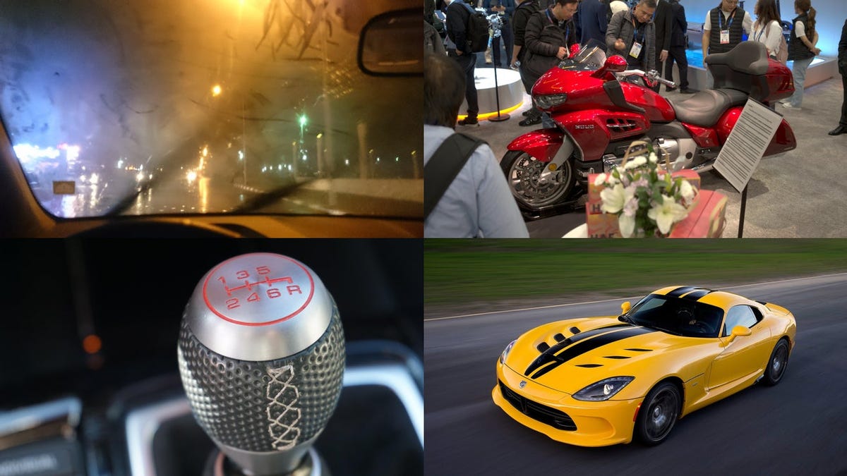 Cleaning Car Phlegm, A Sick Chinese Flat-8 Touring Bike And Every Car With A Manual In This Week’s Car Culture Roundup