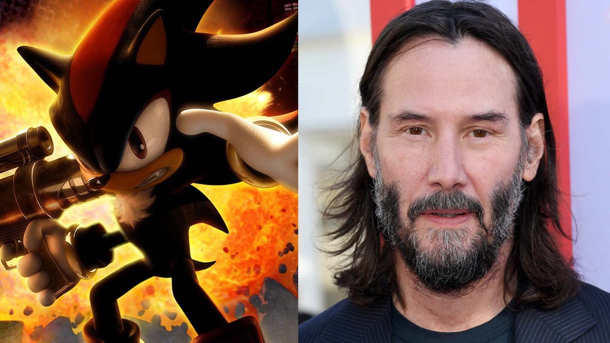 Keanu Reeves es la sombra en Sonic The Hedgehog 3