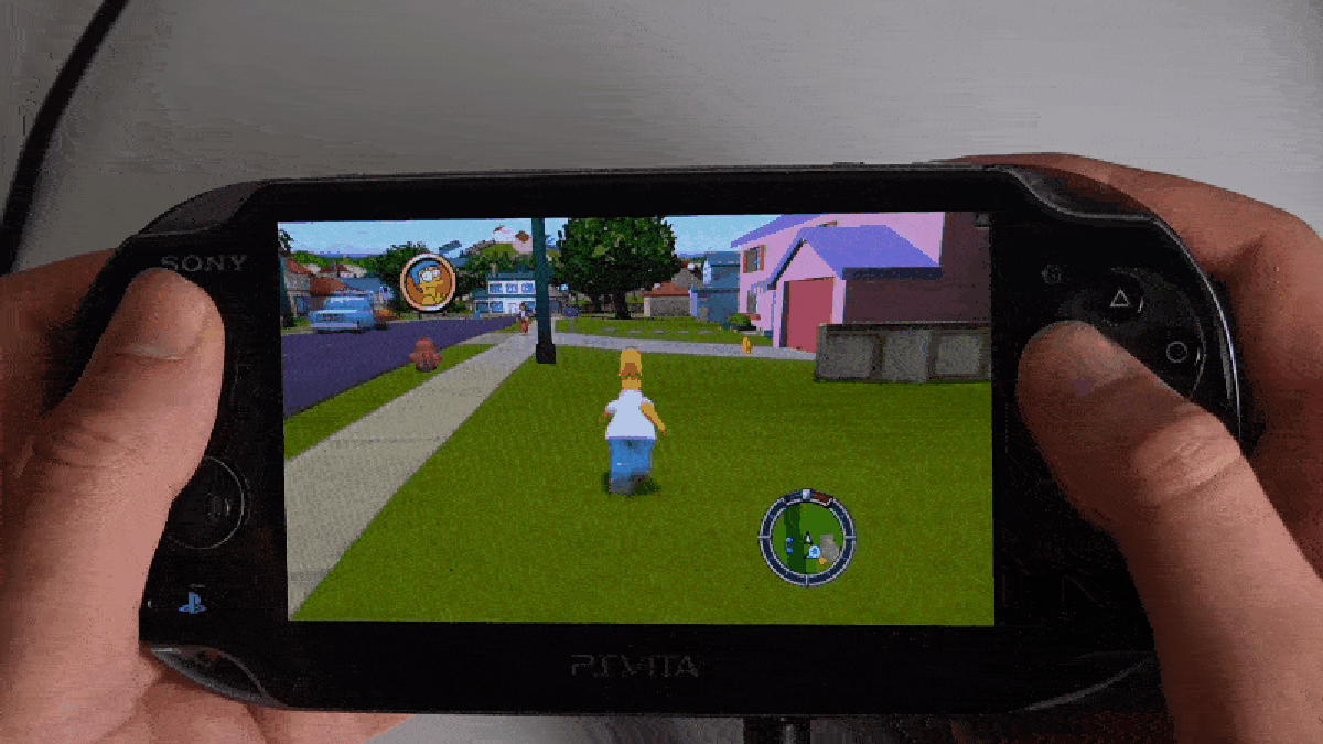 Simpsons hit and run ps vita discount