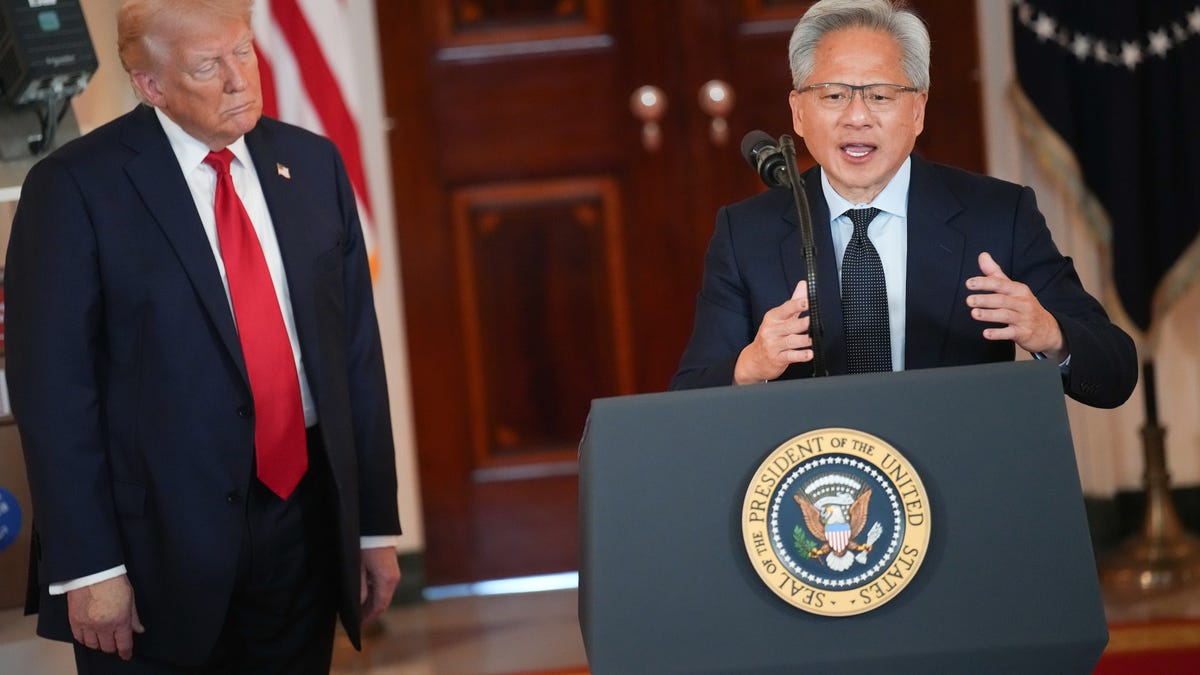 Nvidia CEO calls Biden's AI chip curbs on China 'a failure' and praises Trump's changes