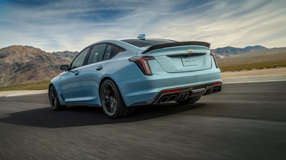 2025 Cadillac CT5-V Blackwing Gets Retuned Dampers And Carbon Ceramic Brakes In A New Handling Package