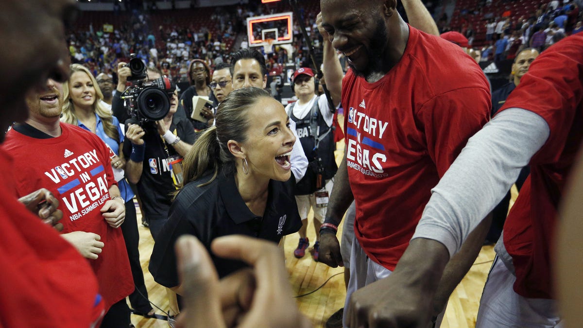 Becky Hammon Becomes The First Female Coach To Win An NBA Summer League ...