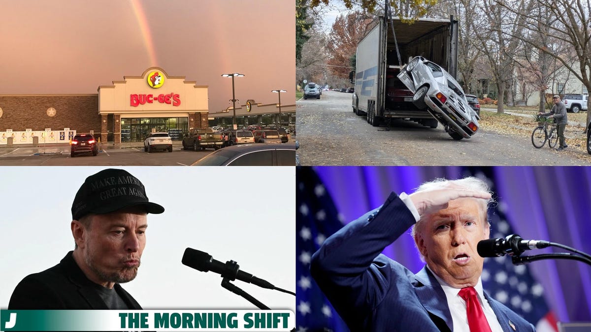 Trucker Drops Lambo, California Drops Tesla From Future And A ‘Keep Moving’ Sign Meets It End In This Week’s Car Culture Roundup