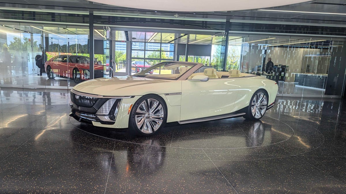 Cadillac Sollei Concept Is A Manilla Cream Luxury EV Dream