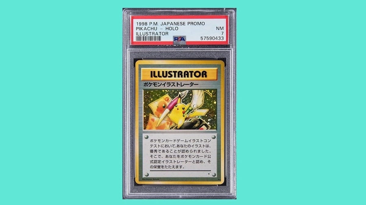 Rare Illustrator Pikachu Pokémon Card Sells For Nearly $1 Million - Game  Informer