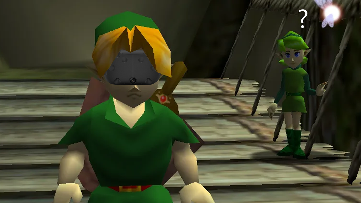 Someone Spent 24 Hours In VR The Legend Of Zelda: Ocarina Of Time