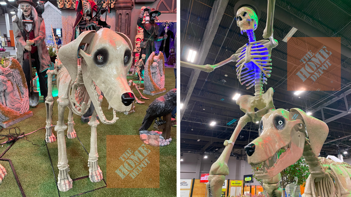 Home Depot's Viral 12-Foot Skeleton Is Getting a Dog