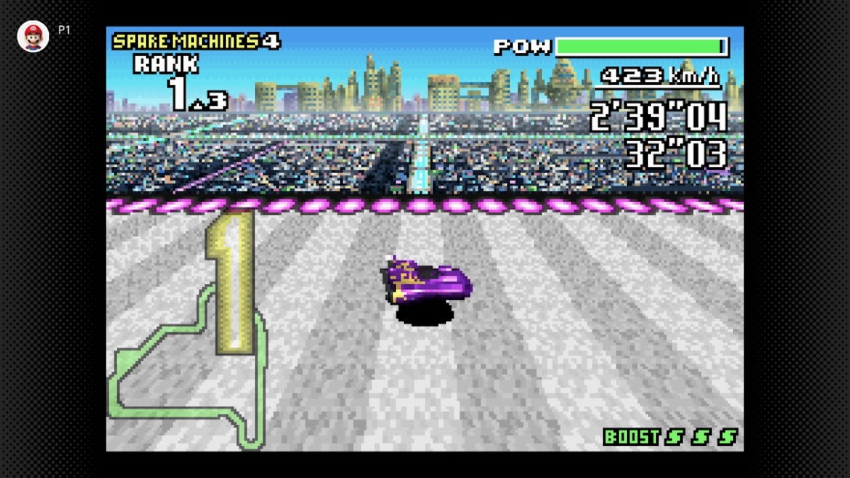 Nintendo Switch Online Adds F-Zero: Maximum Velocity This Week