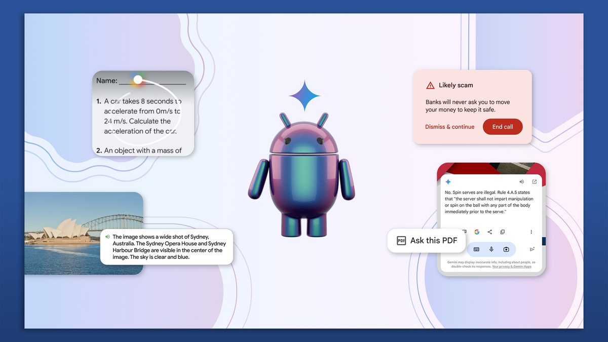 Hier erfahren Sie, was Gemini AI für Android bietet